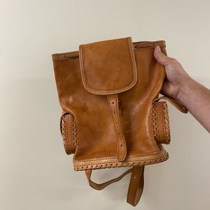 Small Leather backpack